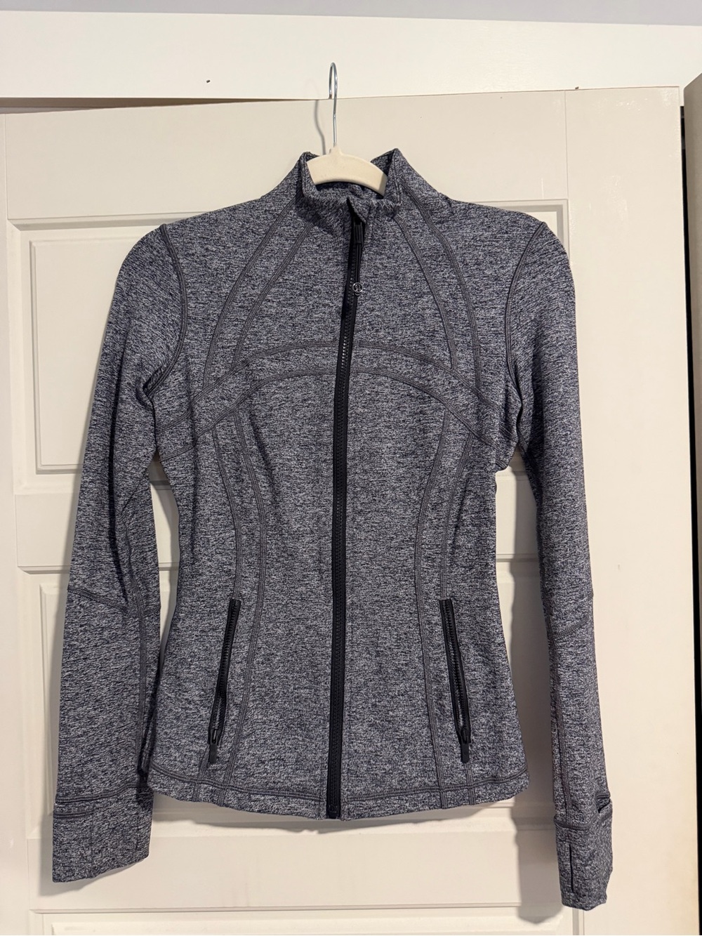 Lululemon Heather Gray Full-Zip Define Jacket